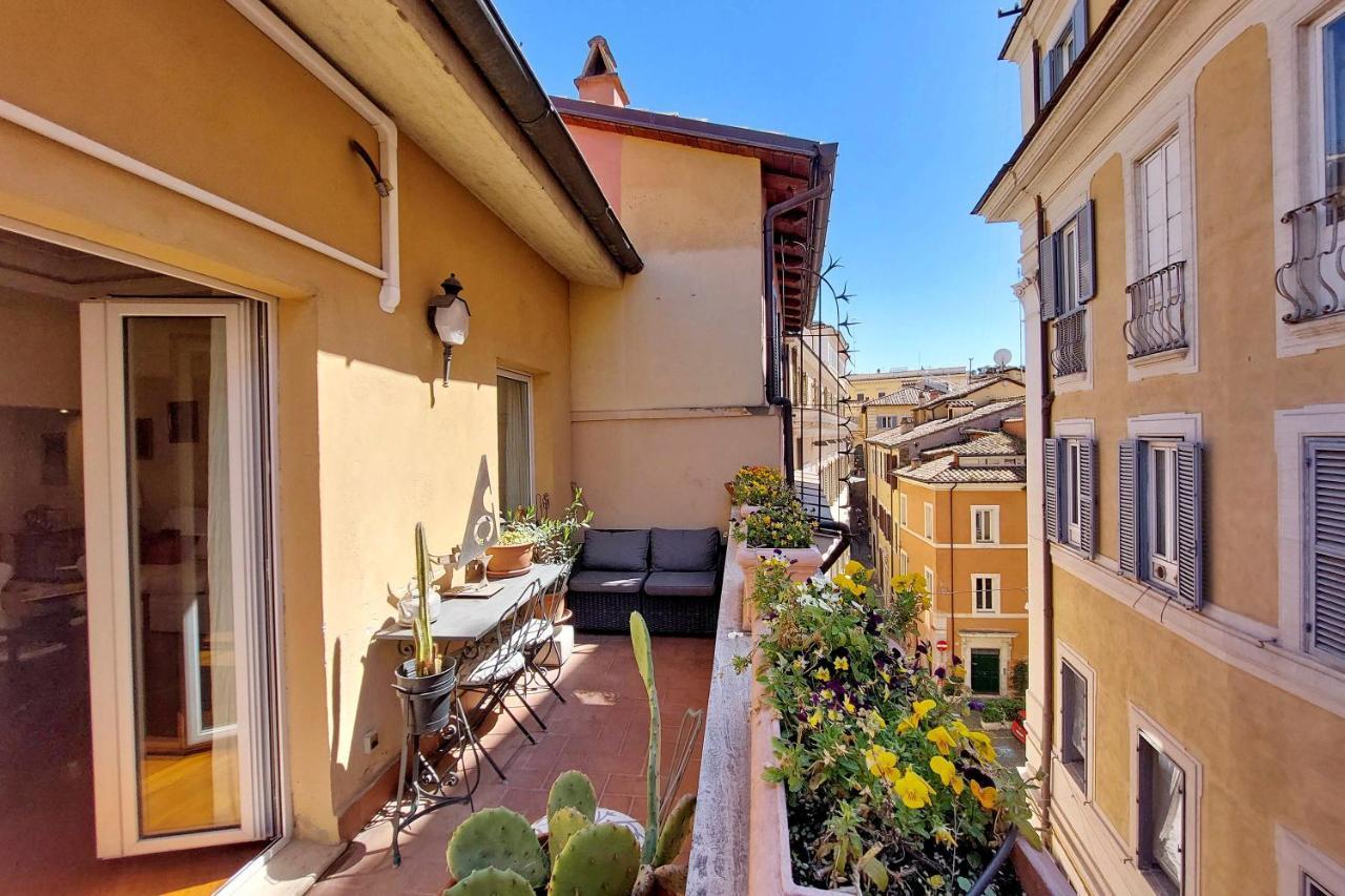 4Bnb - Luxury Trevi Apartment W Terrace Roma Exterior foto