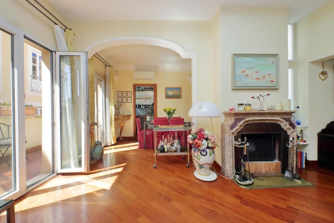 4Bnb - Luxury Trevi Apartment W Terrace Roma Exterior foto